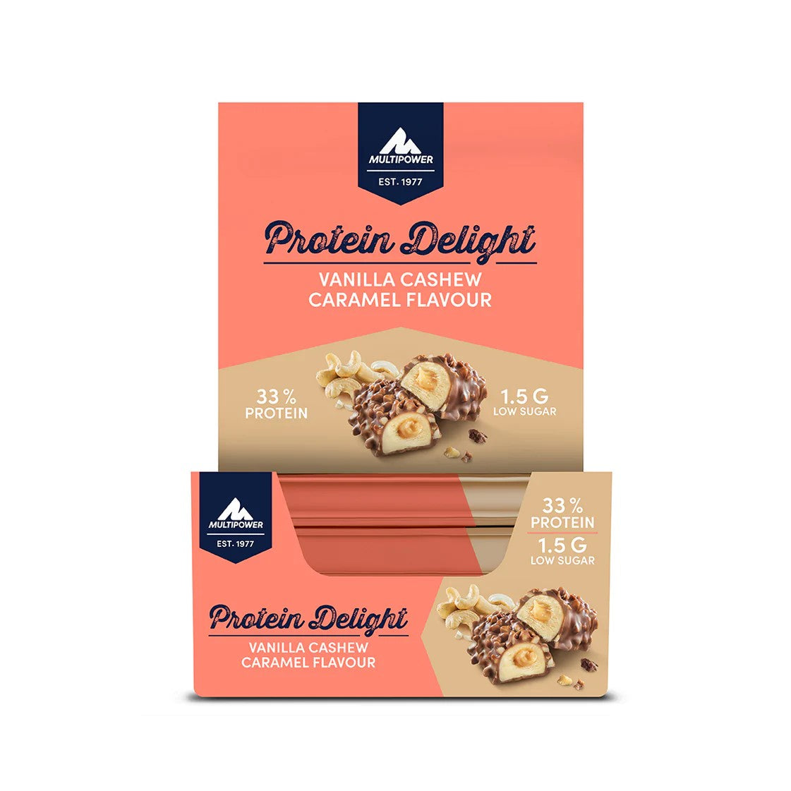 Multipower Protein Delight Batonik 18 sztuk w pudełku