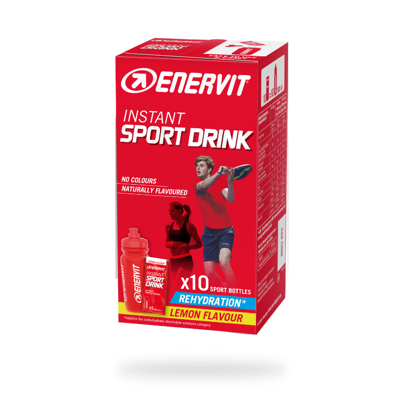 Enervit Instant Sport Drink Saszetki 10 szt. w pudełku - Cytryna