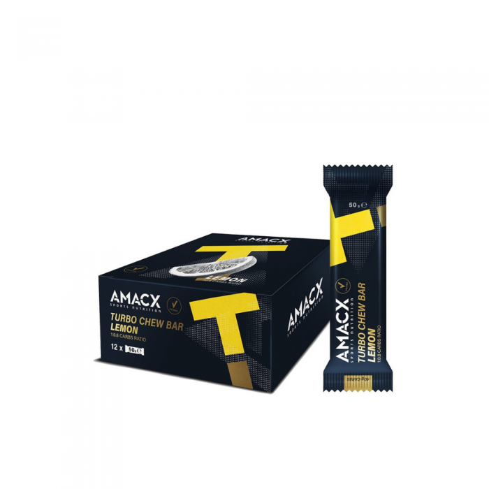 AMACX Turbo Chew Bar Żelki Cytrusowe Pudełko 12 szt.