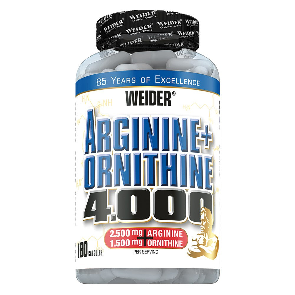 Weider Arginina + Ornityna 4.000 180 kapsułek