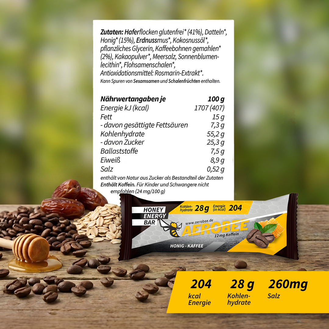 AEROBEE Honey Energy Bar Testset