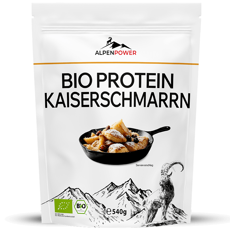 AlpenPower Bio Protein Kaiserschmarrn Backmischung 540g