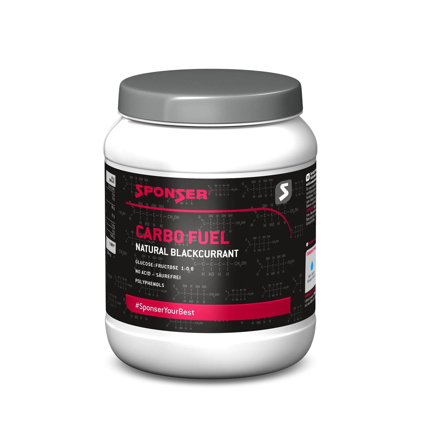 Sponser Carbo Fuel Dawka Naturalna Czarna Porzeczka