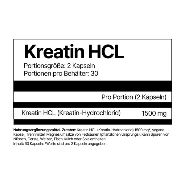 4Endurance Kreatín HCL 60 kapsúl