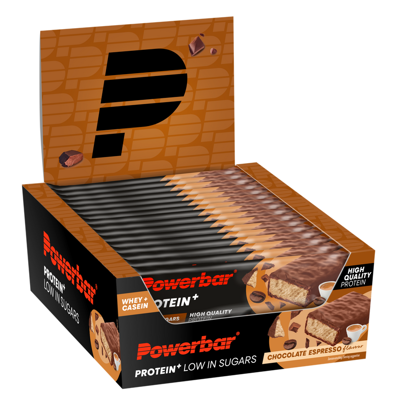 PowerBar Protein Plus Low Sugar Riegel 16er Box
