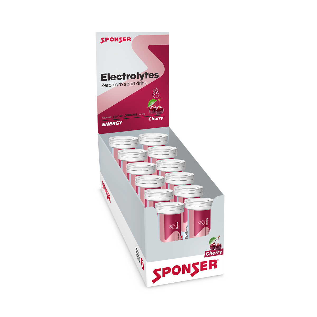 Sponser Elektrolyt Tabs Tabletki musujące Puszka 12 szt.