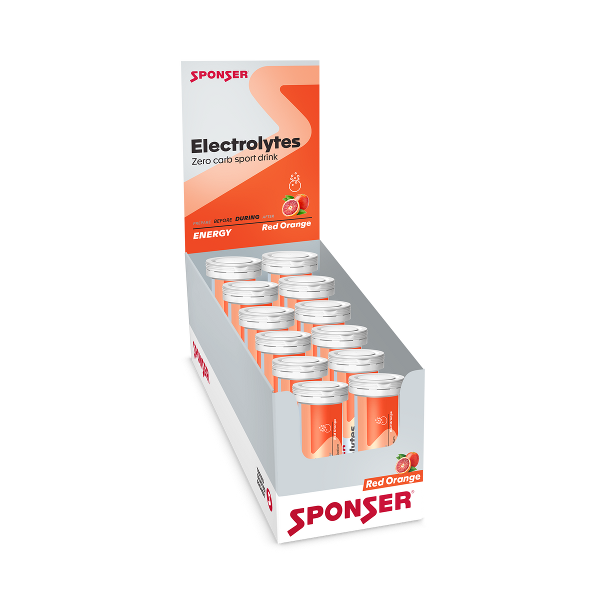Sponser Elektrolyt Tabs šumivé tablety, balenie 12 kusov