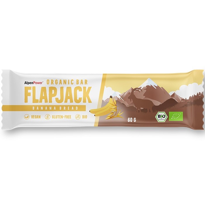 AlpenPower Organic Flapjack Baton 60 g Zestaw 5 sztuk