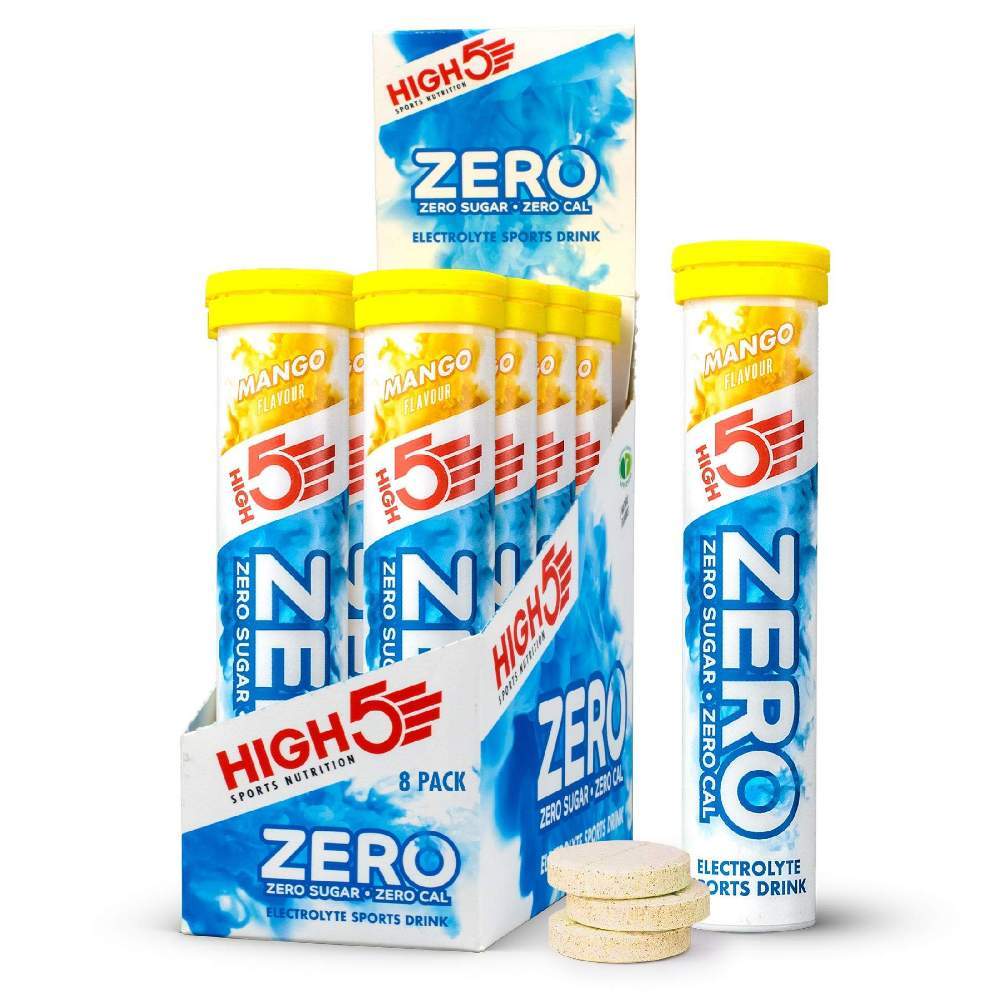 High5 Zero Tabs 20 šumivých tabliet dóza, balenie 8 ks