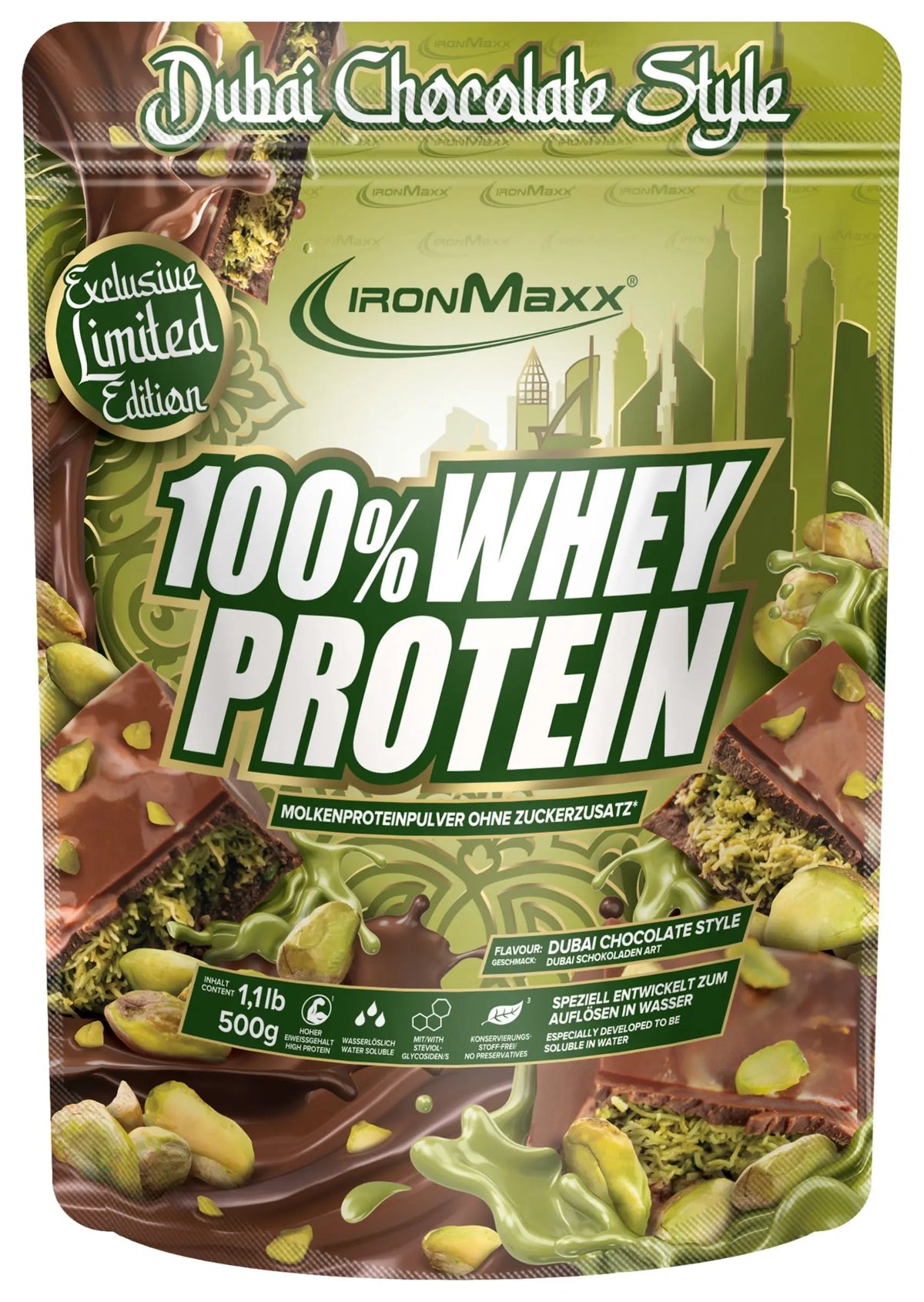 IronMaxx 100% Whey Protein 500 g Torebka