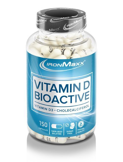 IronMaxx Vitamin D Bioactive 150er Kapseldose