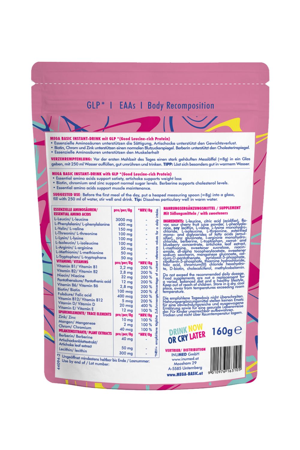 Mega Basic Weight Loss Booster 160g