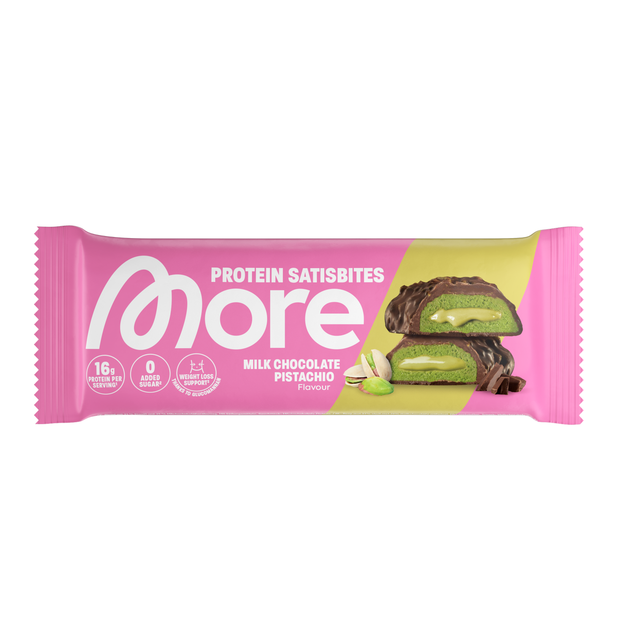 More Nutrition More Protein Satisbites Baton 5 sztuk