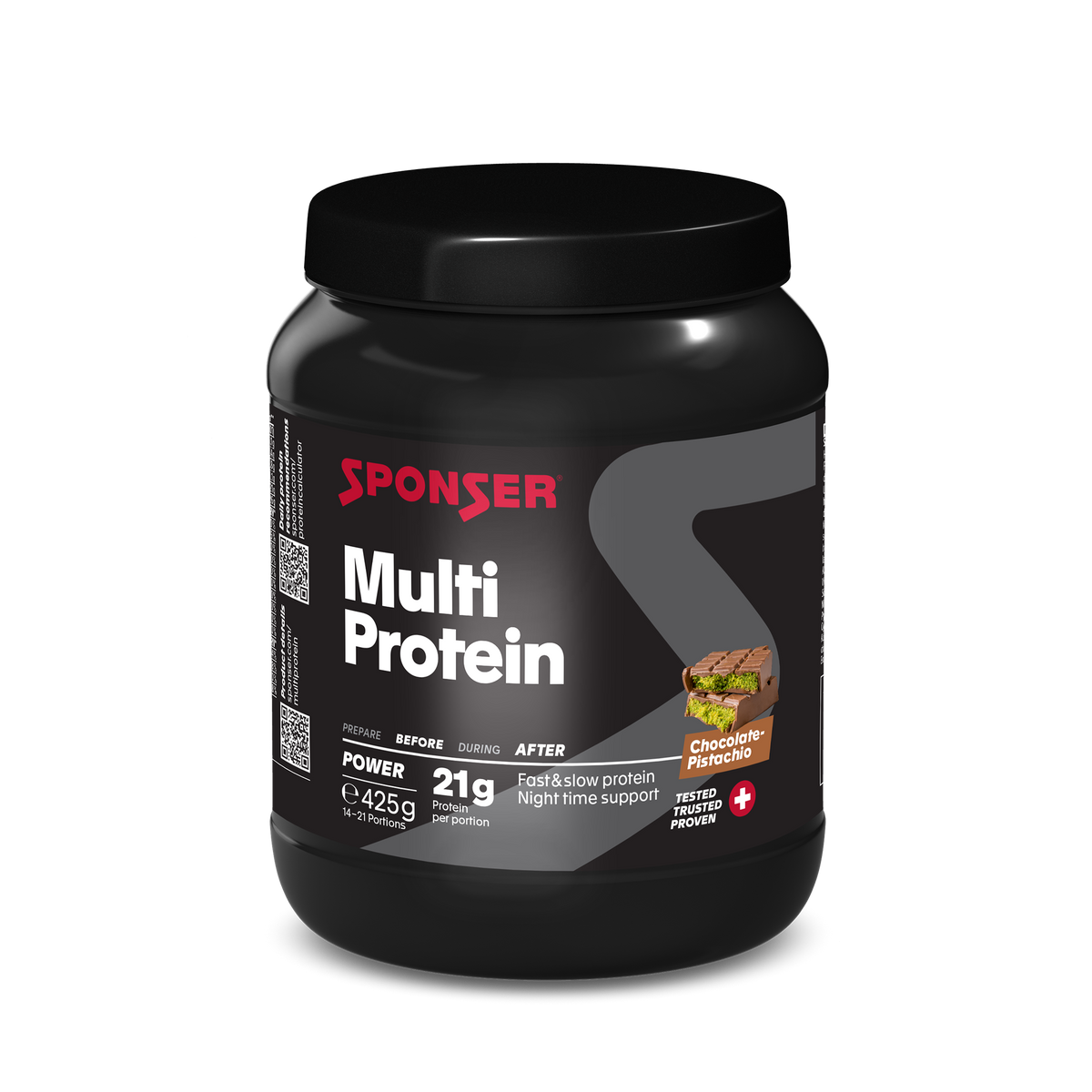 Sponser Multiprotein puszka czekoladowo-pistacjowa w stylu dubajskim 425g