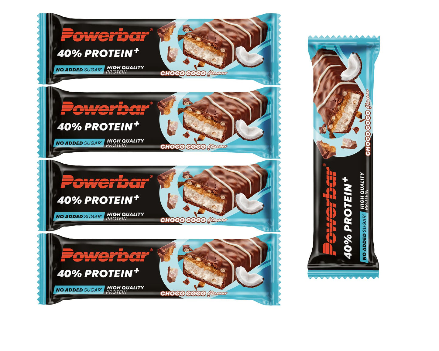 PowerBar 40% Protein+Crisp Baton 5 sztuk