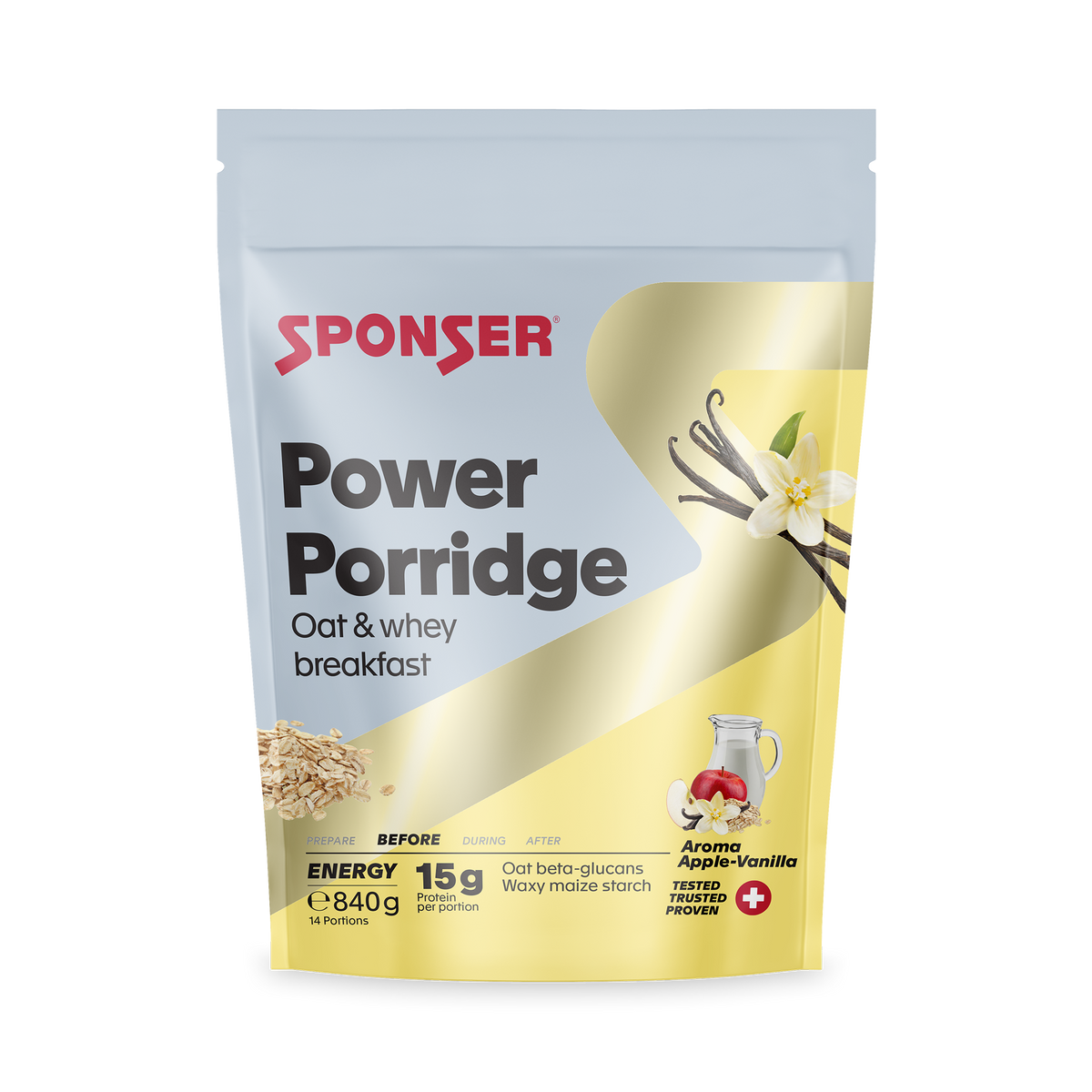 Sponser Power Porridge 840g dóza