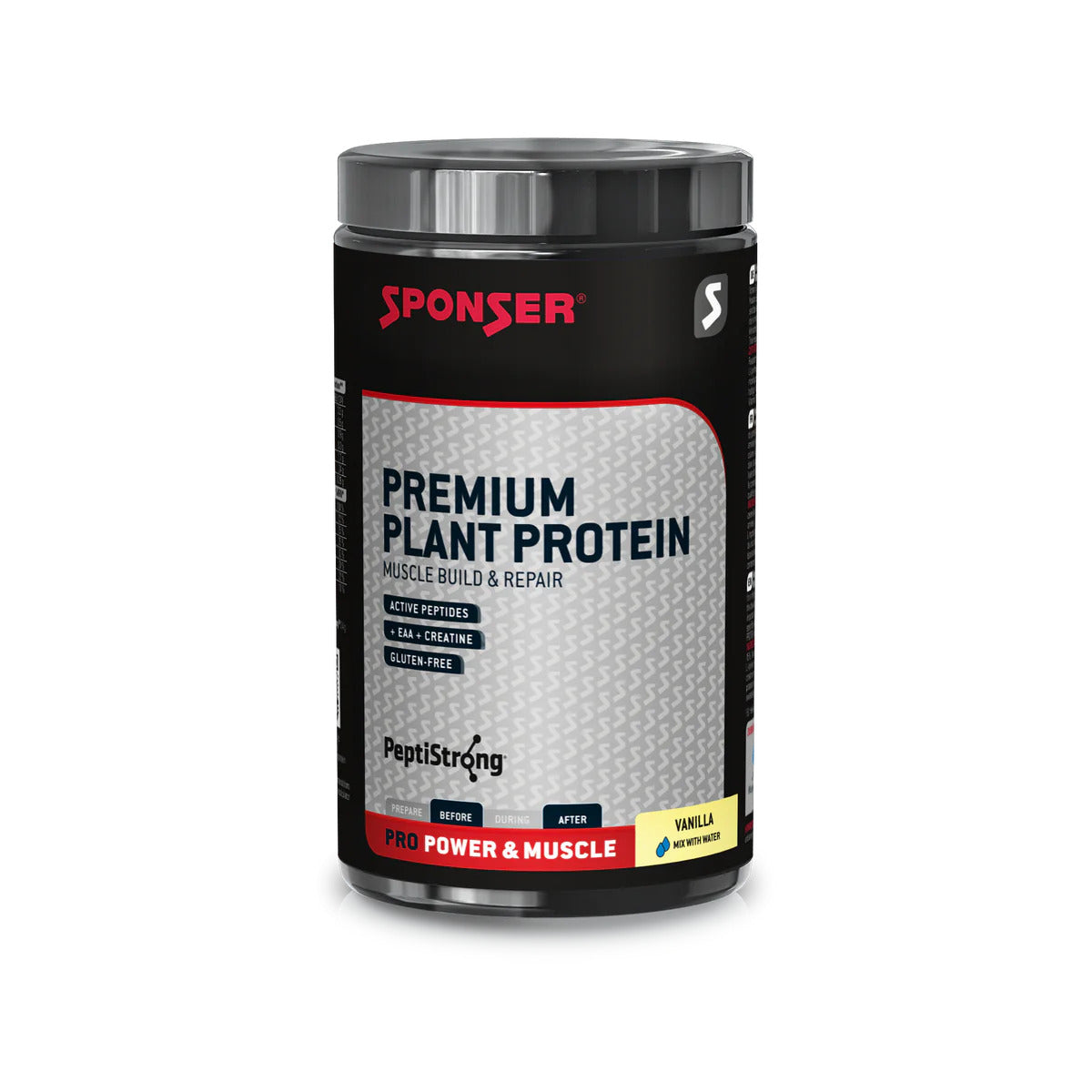 Sponser Premium Plant Protein 455g Puszka - Wanilia