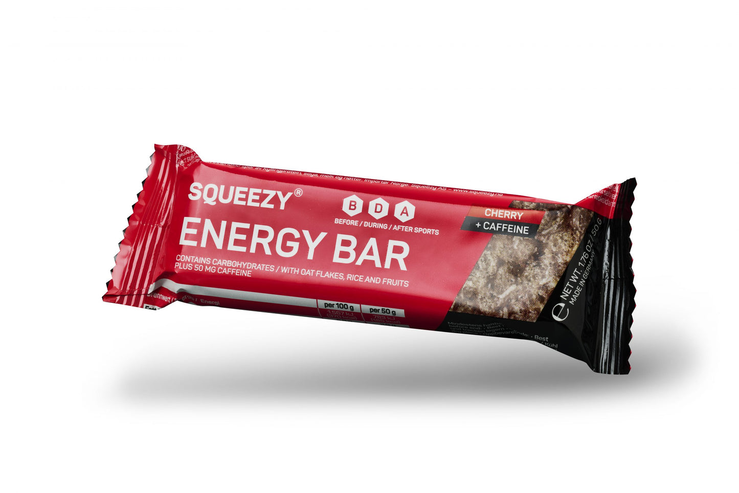 Squeezy Energy Bar Baton energetyczny Cherry