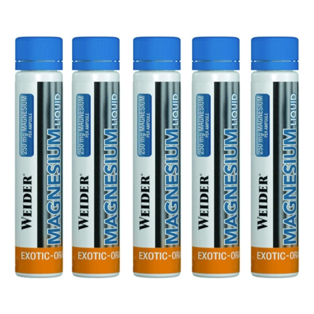 Weider Magnesium Liquid ampułki do picia, opakowanie 5 sztuk