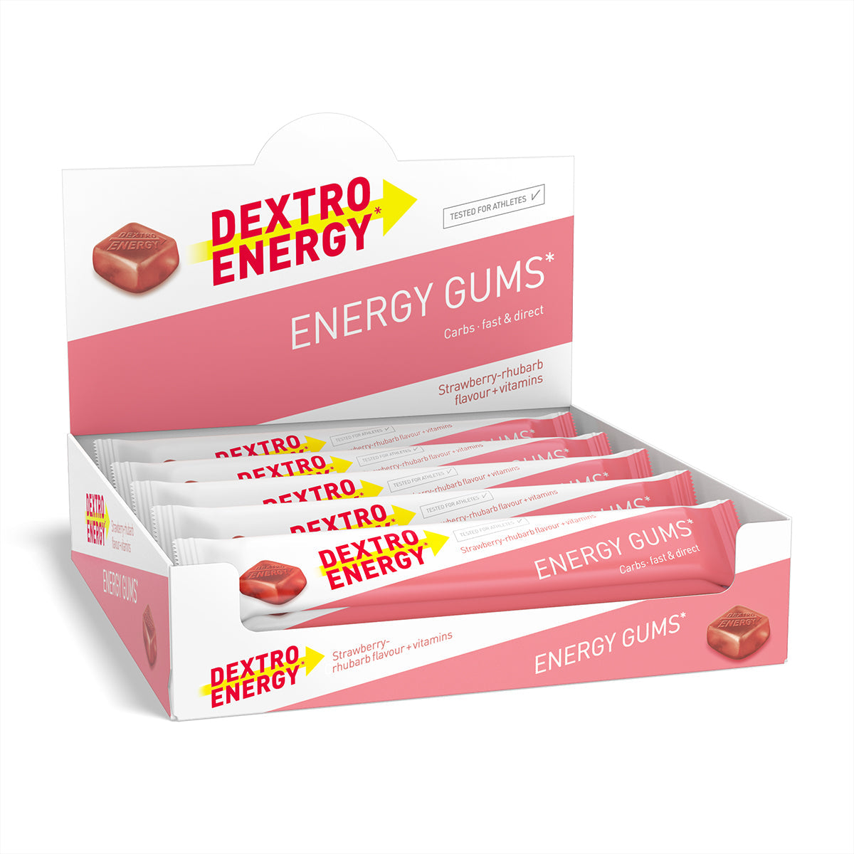 Dextro Energy Gums żelki owocowe 8-pak