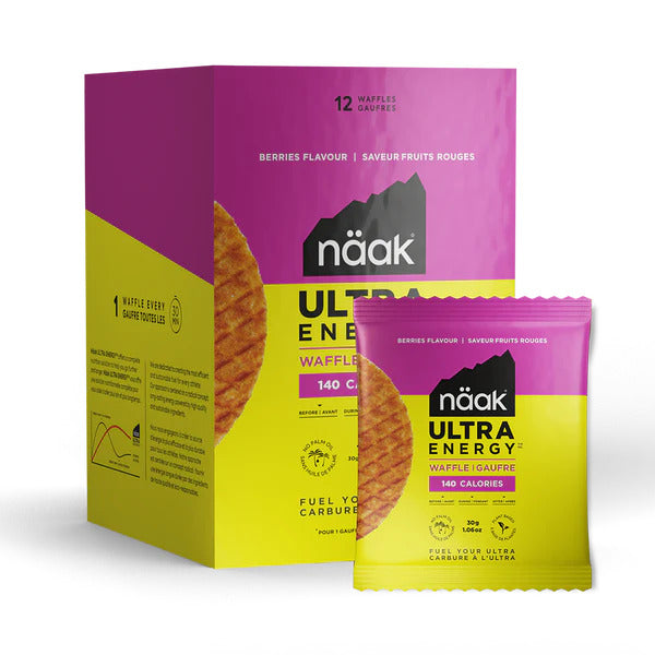 Wafel energetyczny Näak Ultra Energy – pudełko 12 sztuk