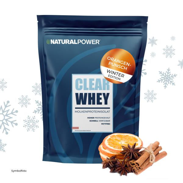 Natural Power Clear Whey 400g – Poncz pomarańczowy