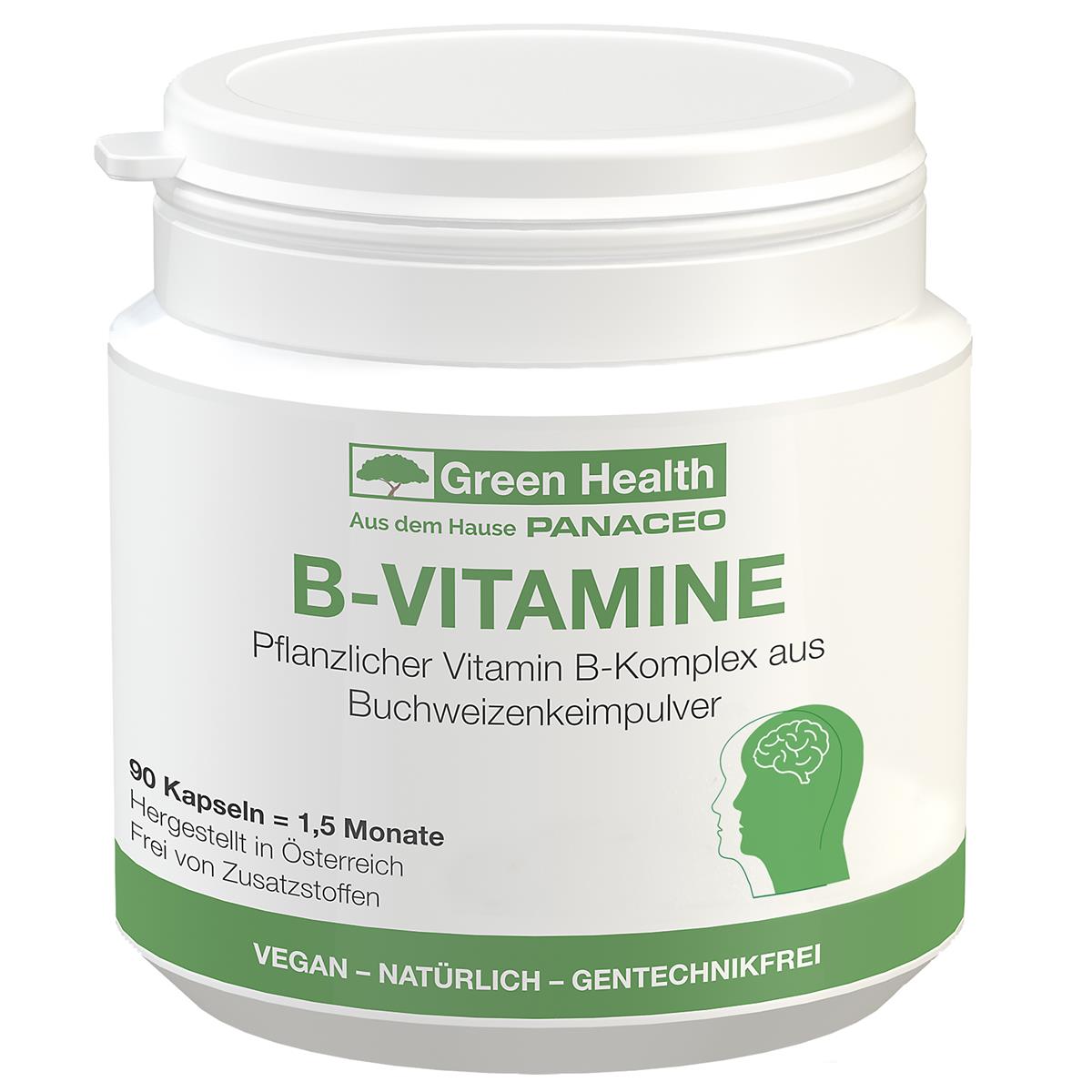 Panaceo Green Health Witamina B 90 kapsułek