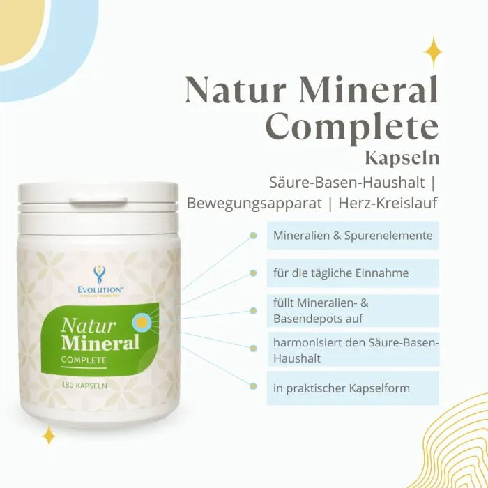 Evolution Natur Mineral Complete 180 kapsułek