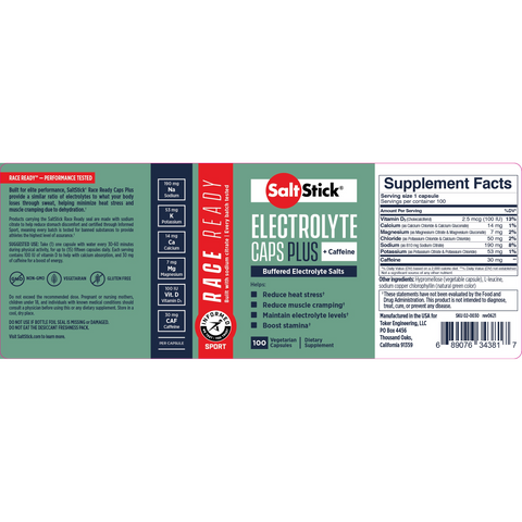Salt Stick Plus, 100 kapsułek w pudełku
