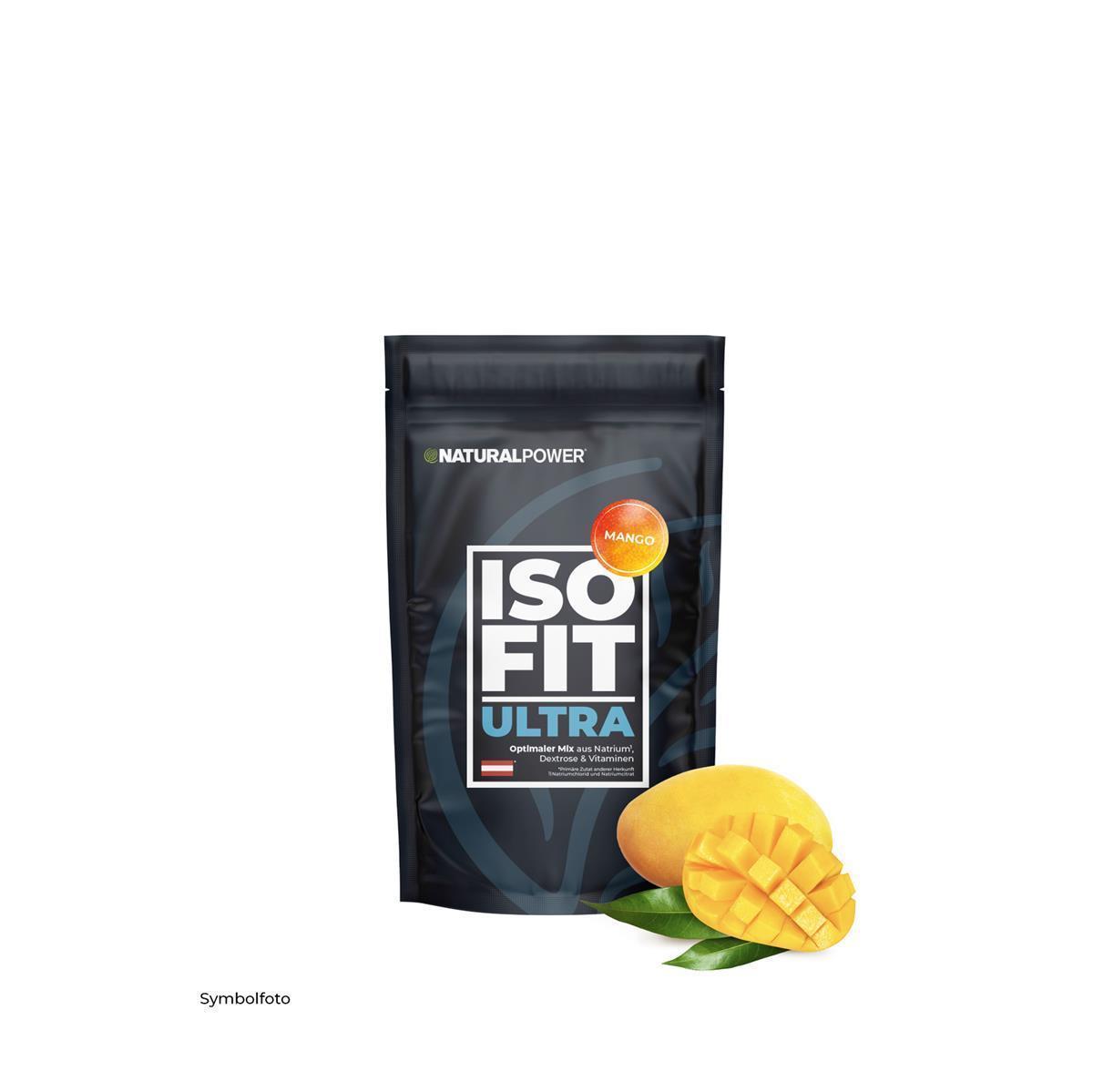 Natural Power Iso Fit Ultra 400g Proszek Malina DDM 08-2026