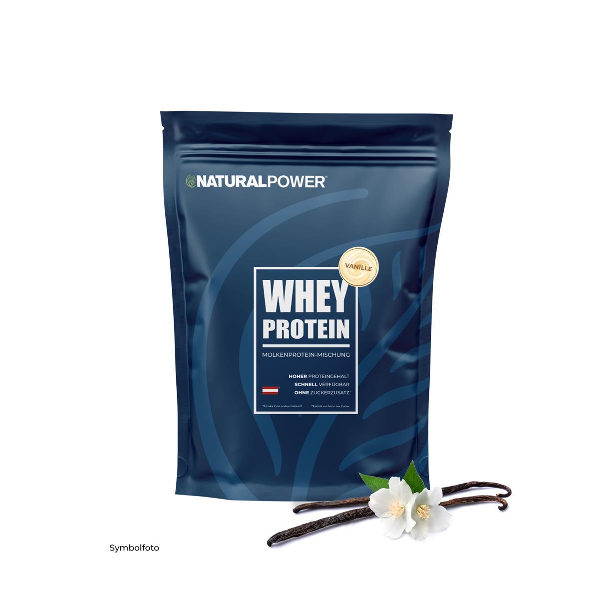 Natural Power Srvátkový Proteín 1000g Stojace Vrecko