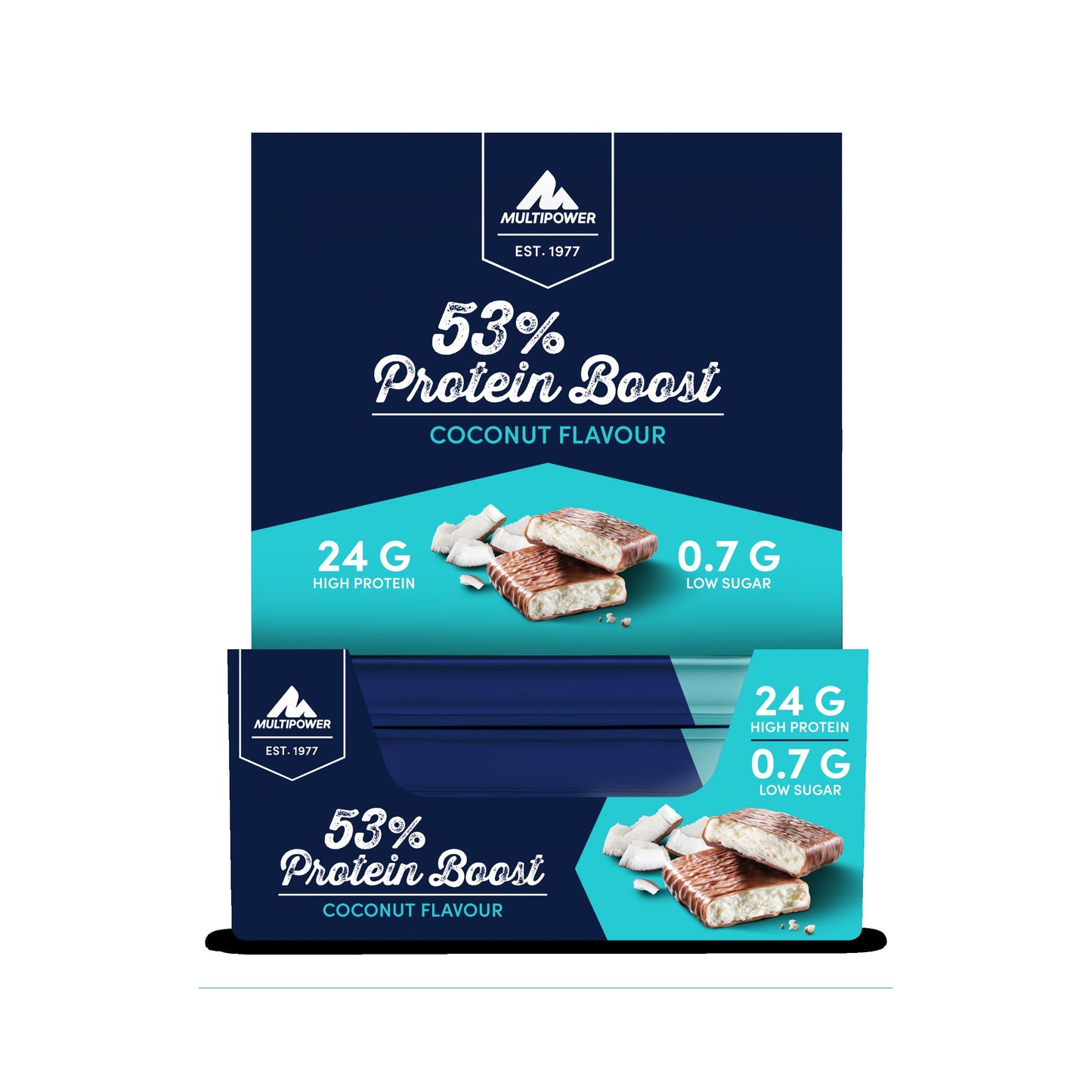 Multipower 53 % Protein Boost Tyčinka 20 ks v balení