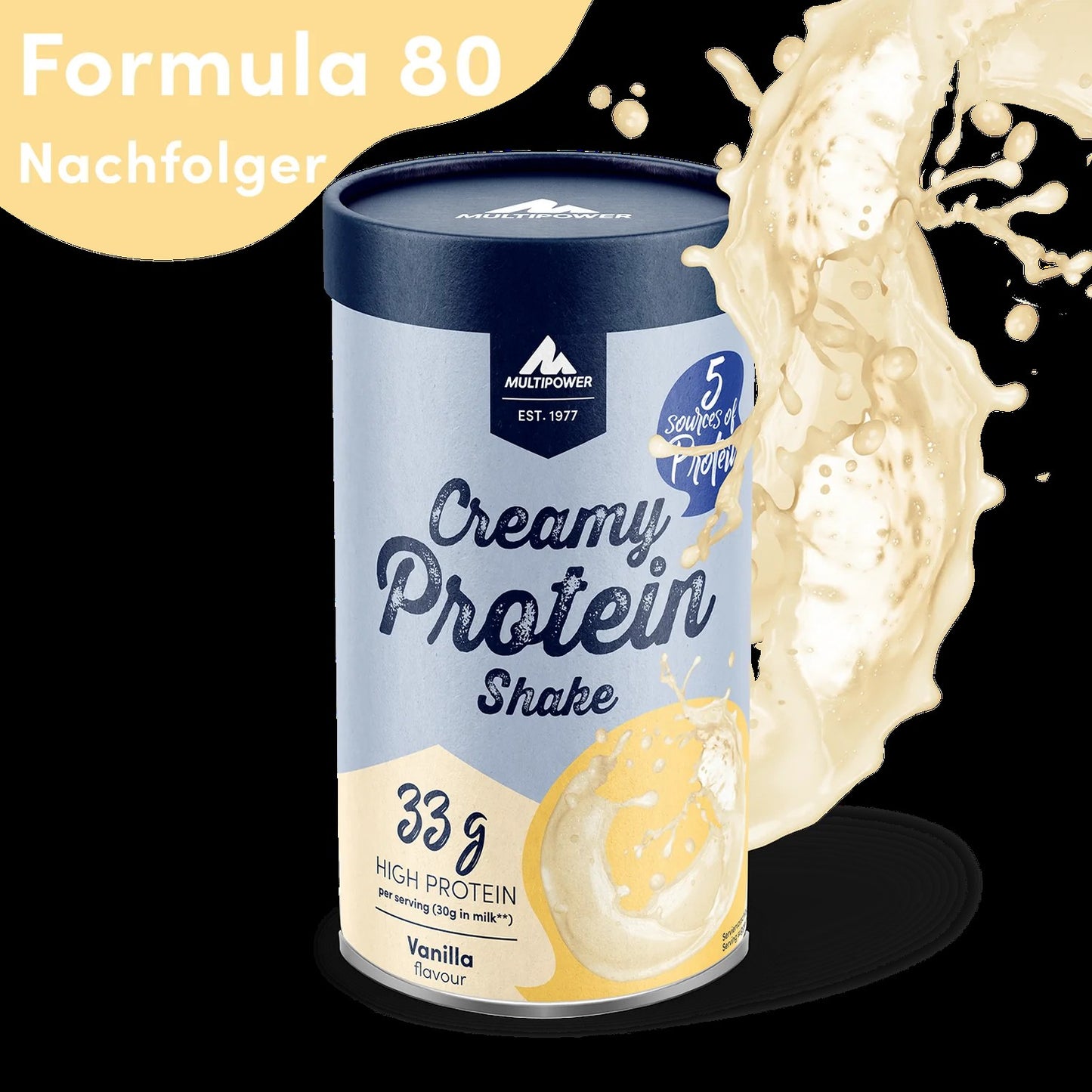 Multipower Creamy Protein Shake 420 g puszka