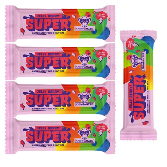 Chimpanzee Super Bar Jelly Berry Tyčinka 5 ks balenie