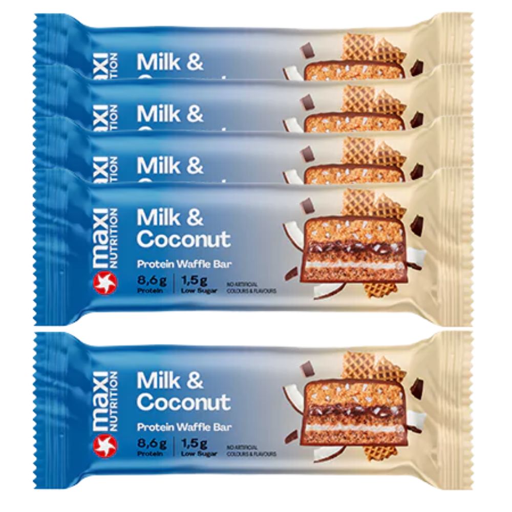 Maxi Nutrition Protein Waffle Bar 5er Pack