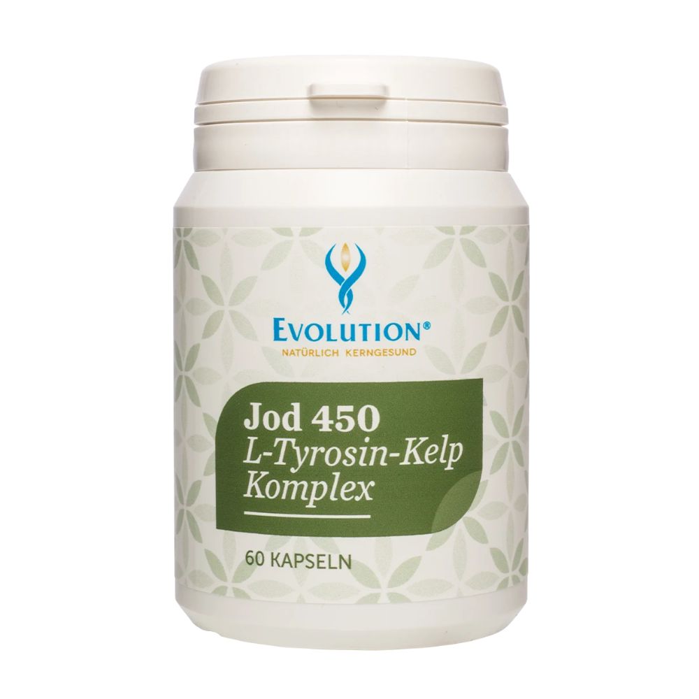 Evolution Jod 450 L-Tyrozyna Kelp Kompleks Kapsułki