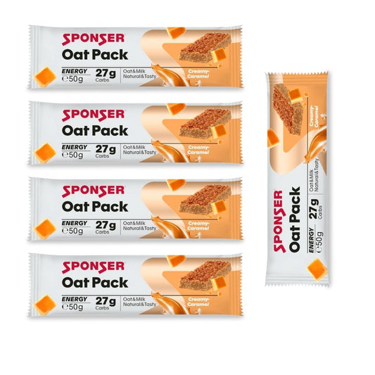 Sponser Oat Pack Kremowy Karmel Batonik 5 szt.