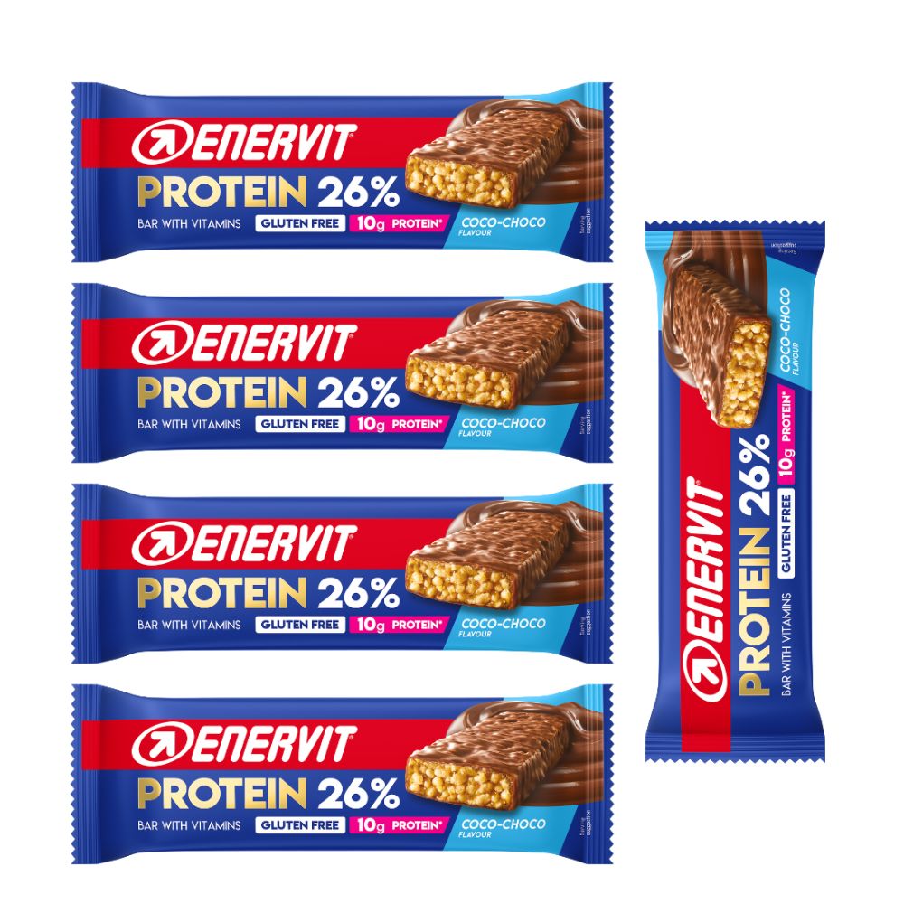Enervit Protein 26% Baton 40g, 5 sztuk