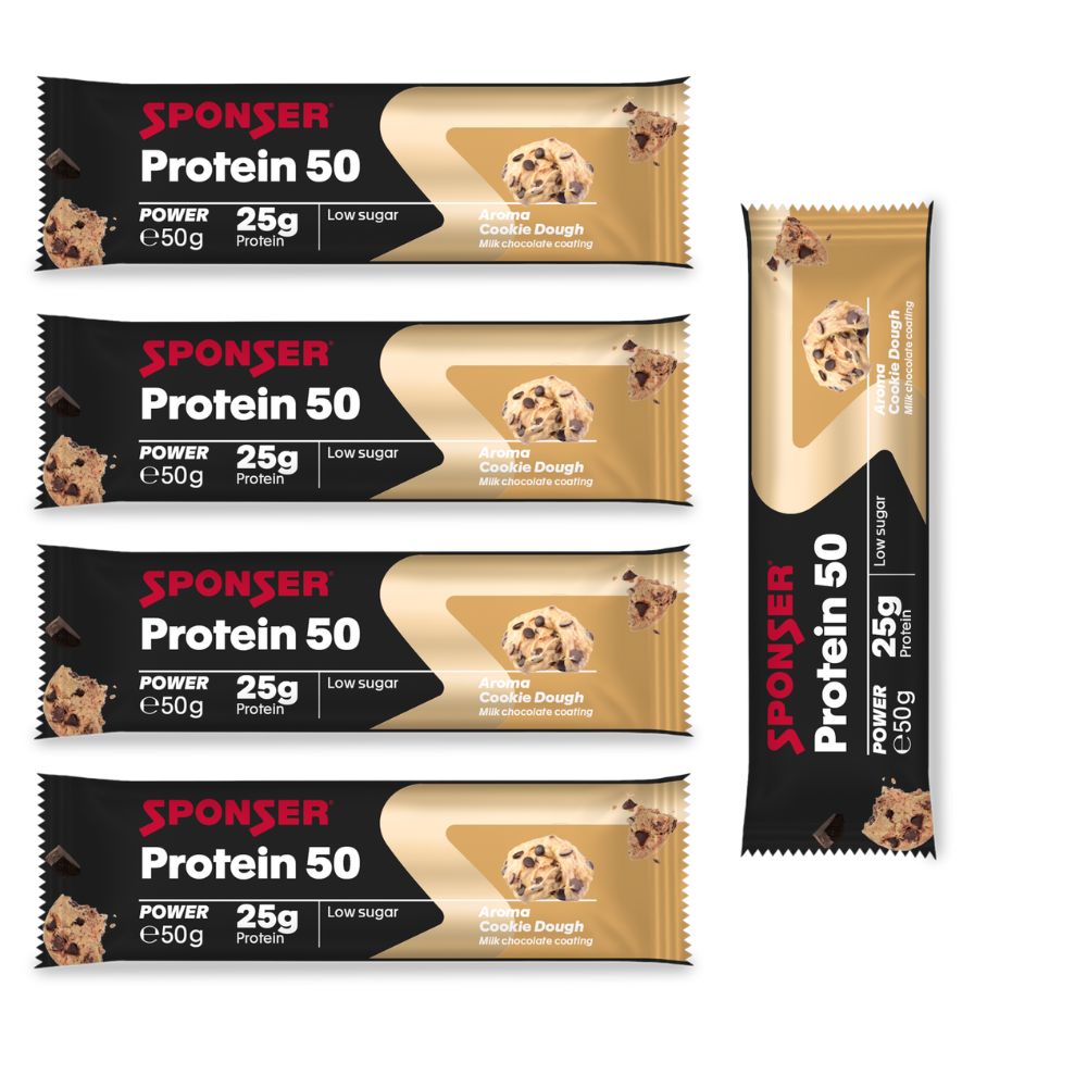 Sponser Protein 50 Cookie Dough Baton 5x
