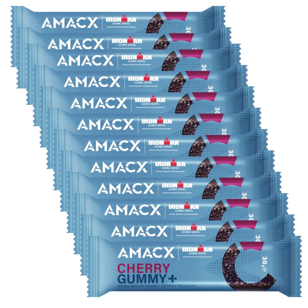 AMACX Wiśnie Żelki+ wegańskie pudełko 12 szt.