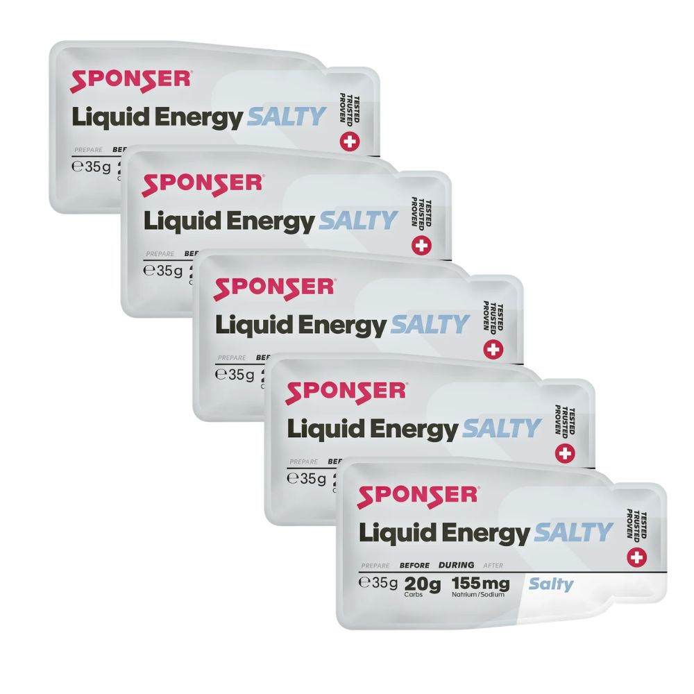 Sponser Liquid Energy Long Salty Gel 5 sztuk