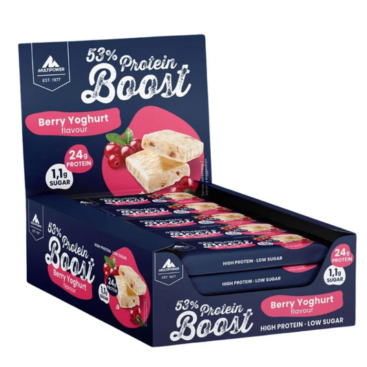 Multipower 53% Protein Boost Bar Pudełko 20 sztuk