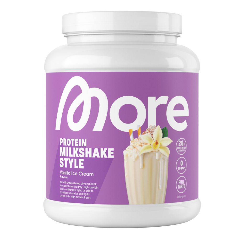 More Nutrition Shake proteinowy o smaku mlekszyku 600 g Lody waniliowe