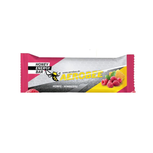 AEROBEE Honey Energy Bar Med a maliny, balenie 12 kusov