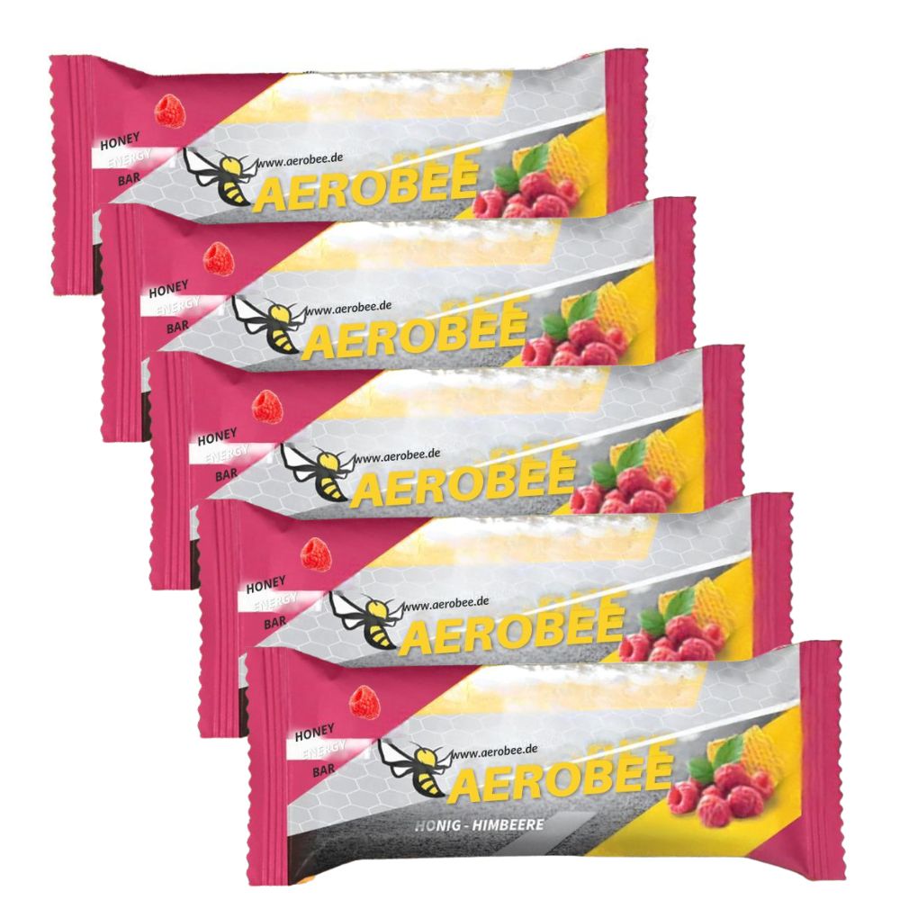 AEROBEE Medová energetická tyčinka Med&Káva