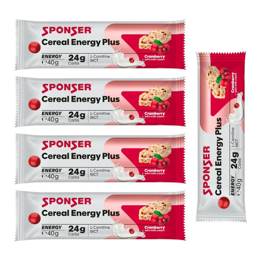 Sponser Cereal Energy Plus Baton, 5 szt.