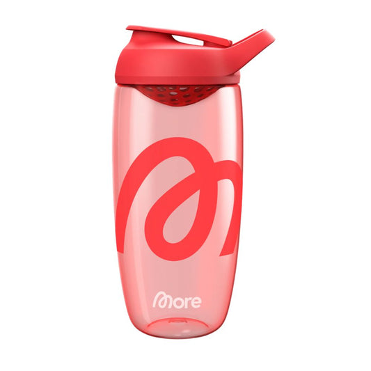 More Nutrition More Premium Shaker 700ml - rot
