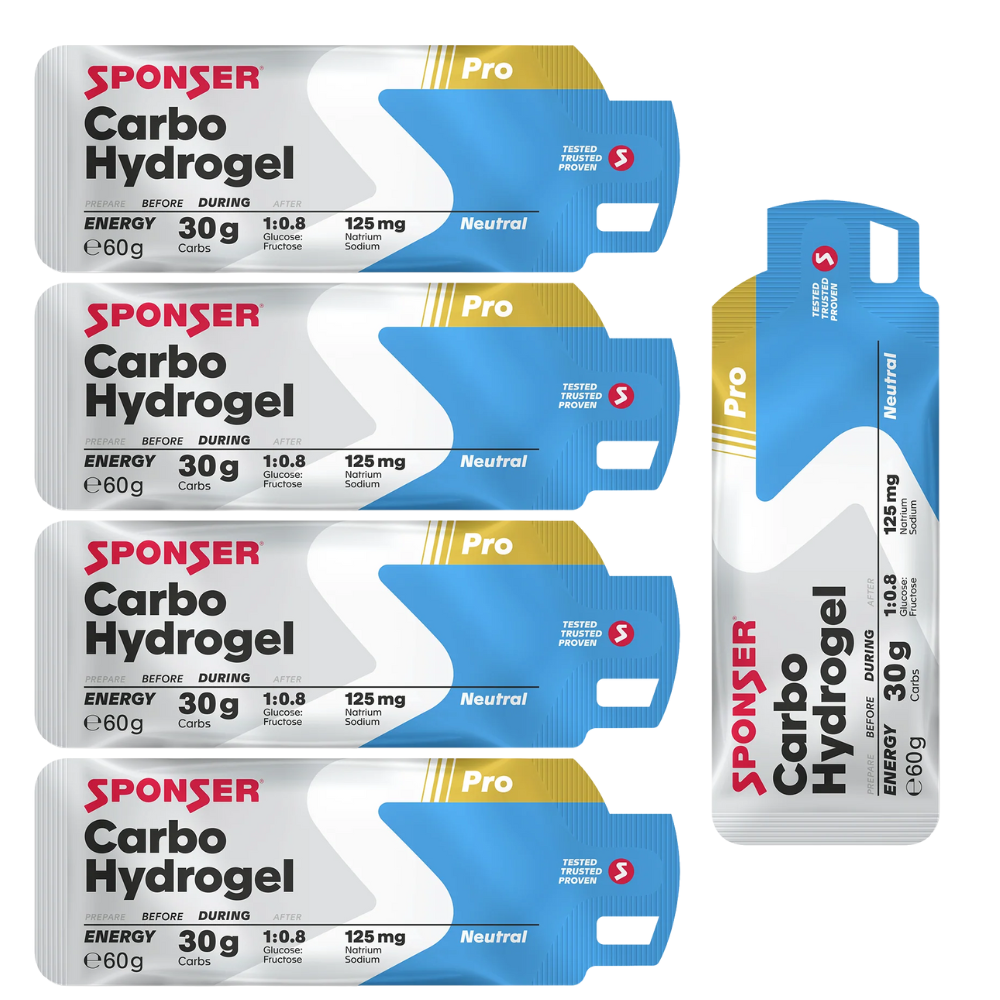Sponser Carbo Hydrogel, opakowanie 5 sztuk
