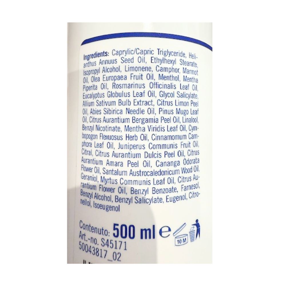Sixtus Sport Olejek Rozgrzewający 500ml