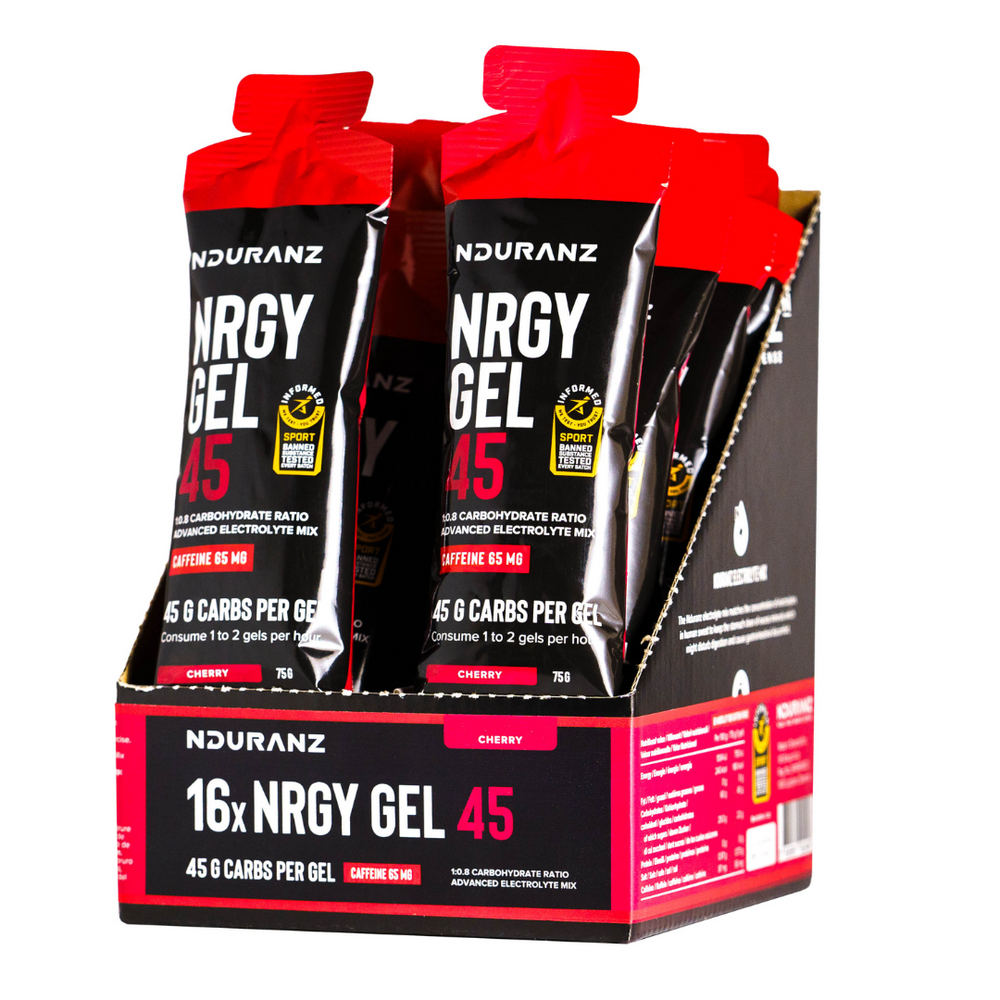 Nduranz Nrgy Gel mit Koffein 16er Box
